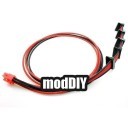 Antec/OCZ Premium Single Braid 6-Pin to 5 x SATA Modular Cable