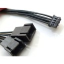 Mini 4-Pin GPU to 2 x 4-Pin PWM Fan Adapter