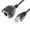 RJ45 Ethernet Extension Cable with Panel Mounts
