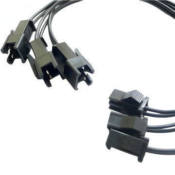 Single Braid 2-Pin Fan Extension Cable - Black