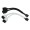 Premium Sleeved 9 Pin USB Internal Header Y Splitter Cable
