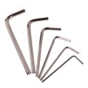 Short Arm Long Reach Hexagonal Hex Key Allen Wrench 0.9mm to 4mm