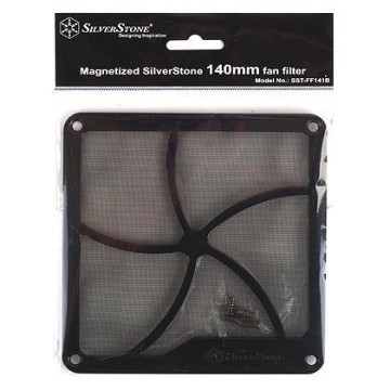 Magnetized SilverStone 140mm Fan Filter