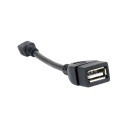 Mini USB Male to USB Type-A Female Adatper Cable