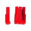 8 Pin PCI Express Power Female Connector with Pins Red