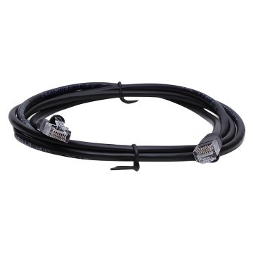 CAT 5e 2M LAN Cable 100M 1000M Black