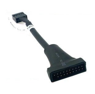 USB 2.0 to USB 3.0 Internal Adapter Cable (9pin to 19pin)