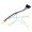 4 Pin PWM Fan Power Cable 2 x Fan for HP DL160G6 DL180G6 SE316M1