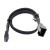 Custom Length 4 Pin PWM Fan Sleeved Extension Cable
