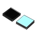 Thermalloy Premium Black Heat Sink 40mm x 40mm x 10mm