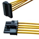 Be Quiet! 5-Pin to SATA Modular Power Supply Unit Cable (35cm)