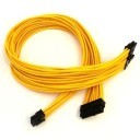 XFX PRO Series 24 Pin Main Power Single Sleeved Modular Cable (Yellow)