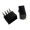 8 Pin CPU EPS Male Header Connector 90 Degree Angled Black