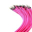 modDIY Pre-made 18AWG Sleeved Electrical Wire (Pink)