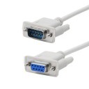 RS232 COM DB9 9 Pin Male to Female Cable 140cm