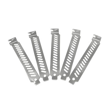 MODDIY Vented PCI Expansion Slot Covers Silver