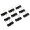 RGB 5V LED Light Strip 3 Pin Male Female 90 Degree Angled Connector