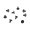 M2.0 x 4mm Black Screws CM2x4x5.0