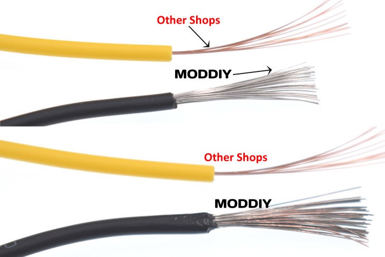 modDIY JMT Premium Gold Plated Molex Pins (Male)