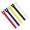 Reusable Cable Ties 5 Pack 5 Colors