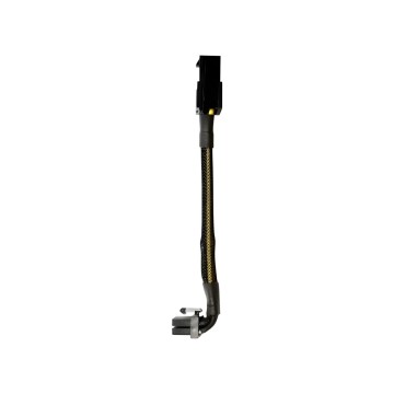 PCIE 90 Degree L Shape Low Profile GPU Power Cable 6 Pin Up Angle