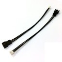 Standard 3-Pin Fan Male to PH Mini 3-Pin GPU Female Cable Adapter