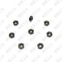 M2 Hex Lock Nut - Black Carbon Steel