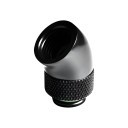 Barrow Black 45 Degree Rotary Swivel Adapter Black