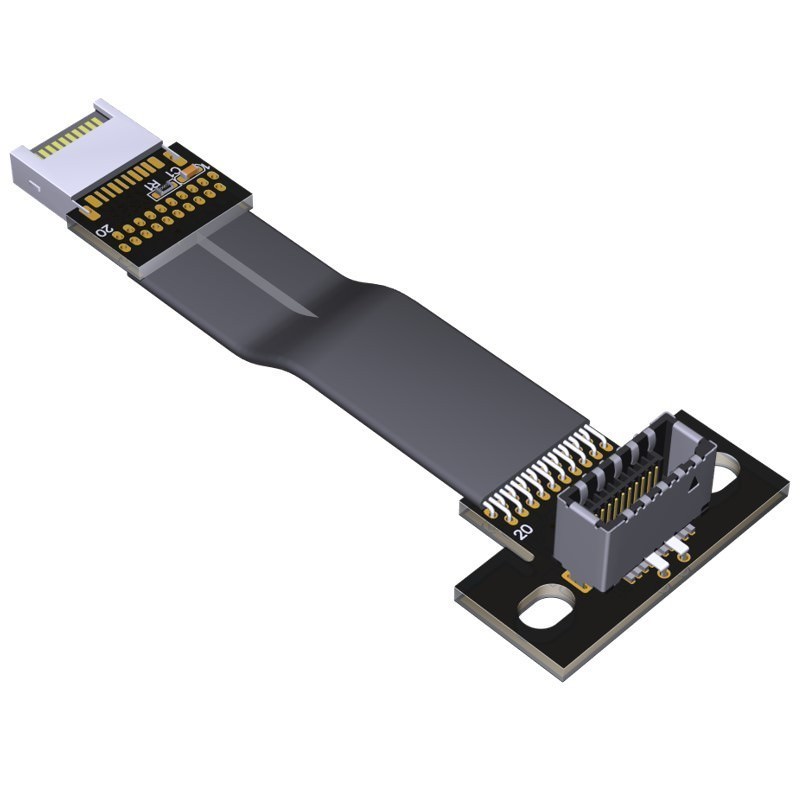 USB 3.1 Gen 2 Internal Type E Front Header Extension Cable - MODDIY