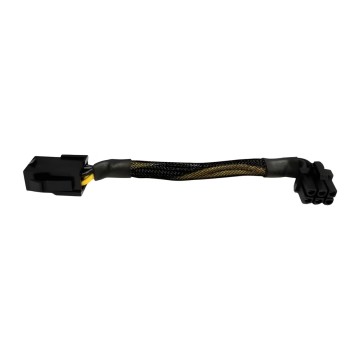 PCIE 90 Degree L Shape Low Profile GPU Power Cable 6 Pin Right Angle