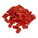 MODDIY VGA Protective Jack Cover Red 100pcs