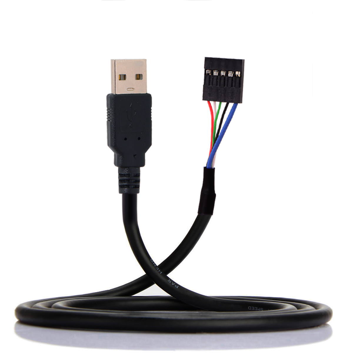 Tryk ned ekstensivt zoom USB 2.0 2.54mm 5 Pin Internal Header to USB Type A Adapter Cable 50cm -  MODDIY