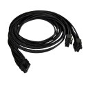 Custom Sleeved PCIE Modular Cable for NVIDIA RTX 30 Series Mini 12 Pin