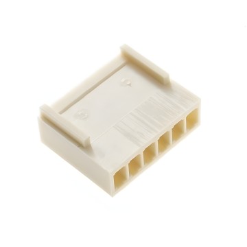 6 Pin Female Fan Connector 2510 White