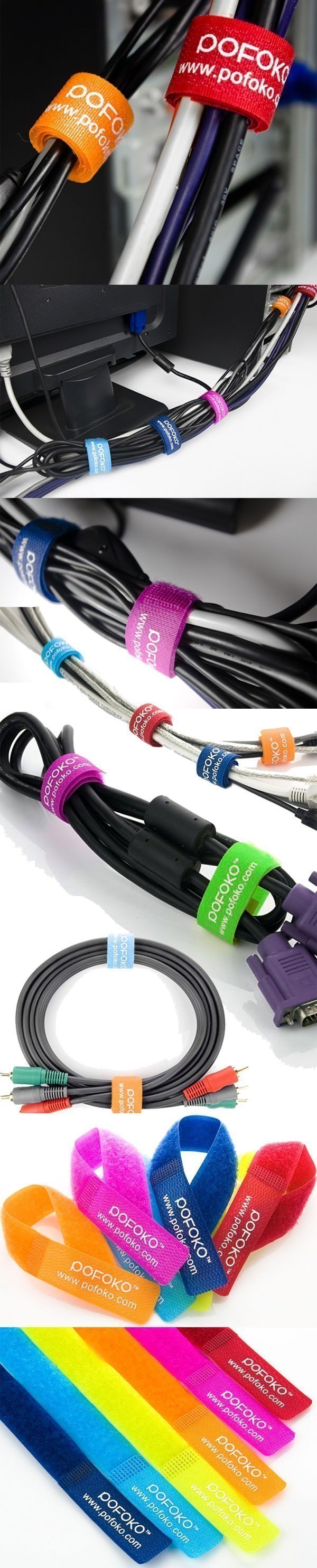 Aurora Series Cable Tie (8 Colors) 