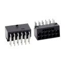 ATX 3.0 PCIe Gen 5 12VHPWR MicroFit 3.0 16 Pin Angled Power Connector