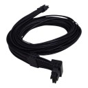 ATX 3.1 PCIe 5.1 H++ 12V-2X6 16 Pin Sleeved Angled B Power Cable