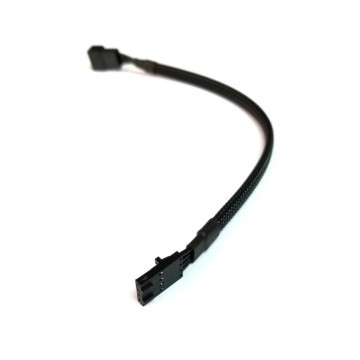 Dell 4 Pin to 4 Pin PWM Fan Converter Sleeved Cable 20cm