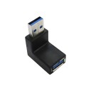 USB 3.0 Female to Male Down Angled Adapter Connector