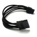 Raidmax RX 6-Pin Modular Power Supply Sleeved Cable to SATA Connector
