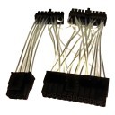 Premium Silver Wire Modular Cable 24 Pin Main and 8 Pin CPU for Enermax