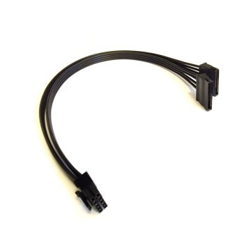 Mac Pro SATA Power 10 Pin to Dual SATA Cable 30cm