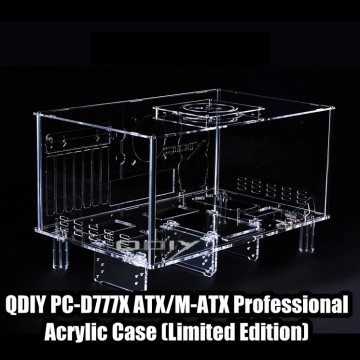 QDIY Professional Modder Acrylic Case (PC-D777X)
