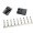 MODDIY 4 Pin CD DVD Drive Audio Cable Connector with Pins