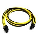Premium Parallel Miner HP Platinum Server PSU 6-Pin PCIE to 8-Pin CPU EPS Power Adapter Cable (Single Sleeved)