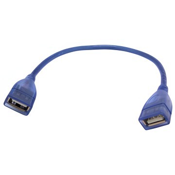 USB 2.0 Type A Female to Female Cable 30cm