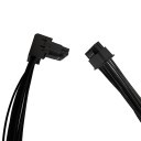 ATX 3.0 PCIe 5.0 600W Angled 12VHPWR Native 16 Pin Gen 5 Power Cable