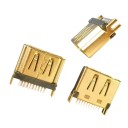 Premium Gold Plated HDMI 19P 1.6mm Female Connector