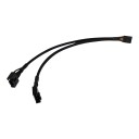 5 Pin to Dual 5 Pin 1 to 2 Y Split Sleeved Fan Cable 20cm for Dell