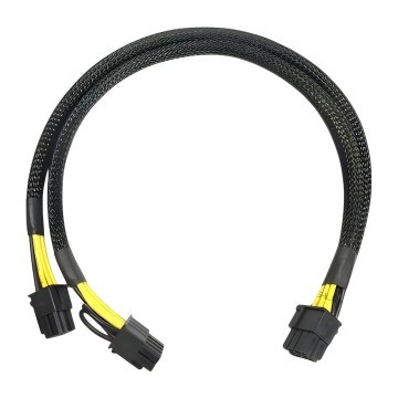 Dell PowerEdge R720 8 Pin to 8 Pin and 6 Pin GPU PCIE Power Cable